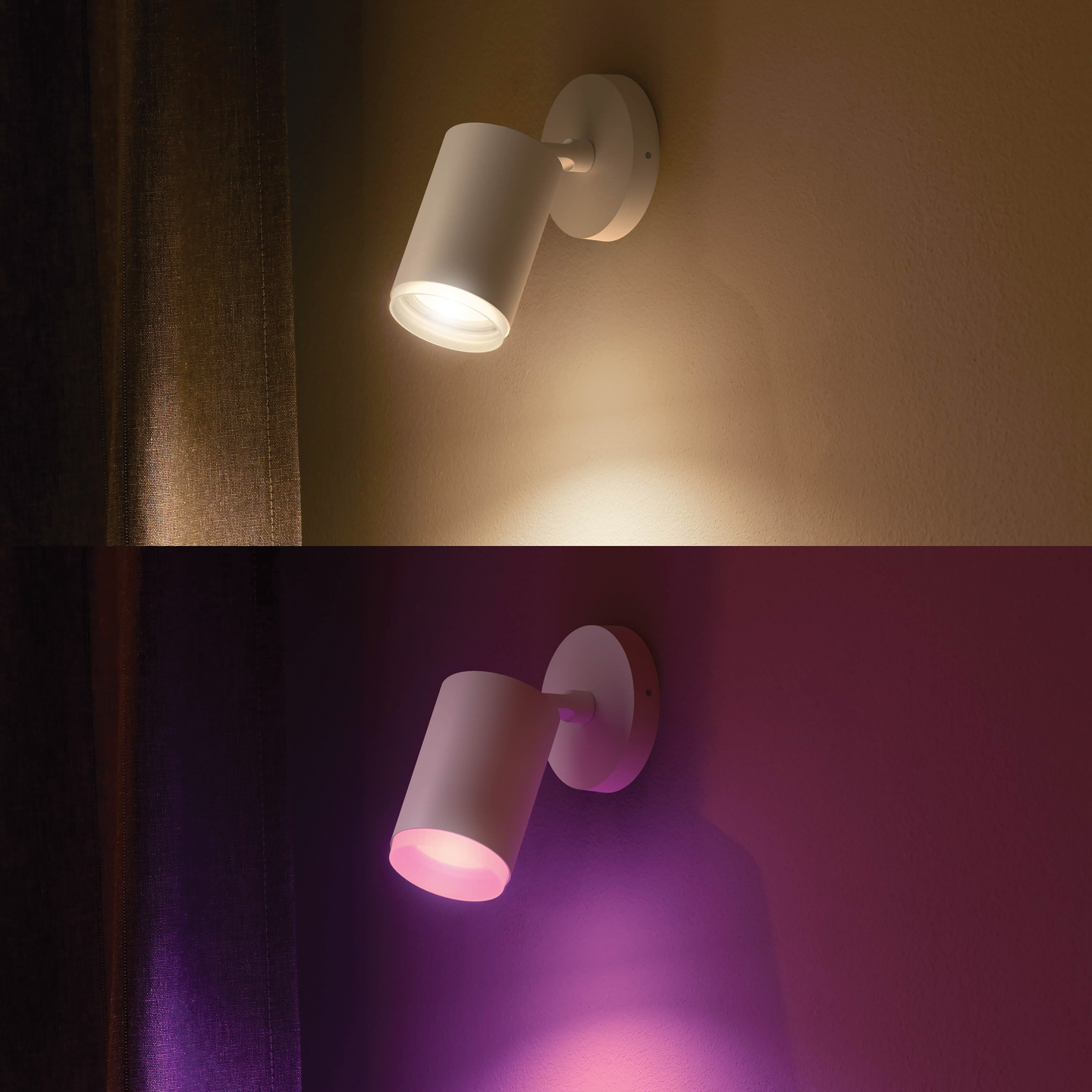 Kohdevalaisin Philips Hue Fugato Valkoinen 1x4.2W 350 LM - 400 LM 2000-6500K