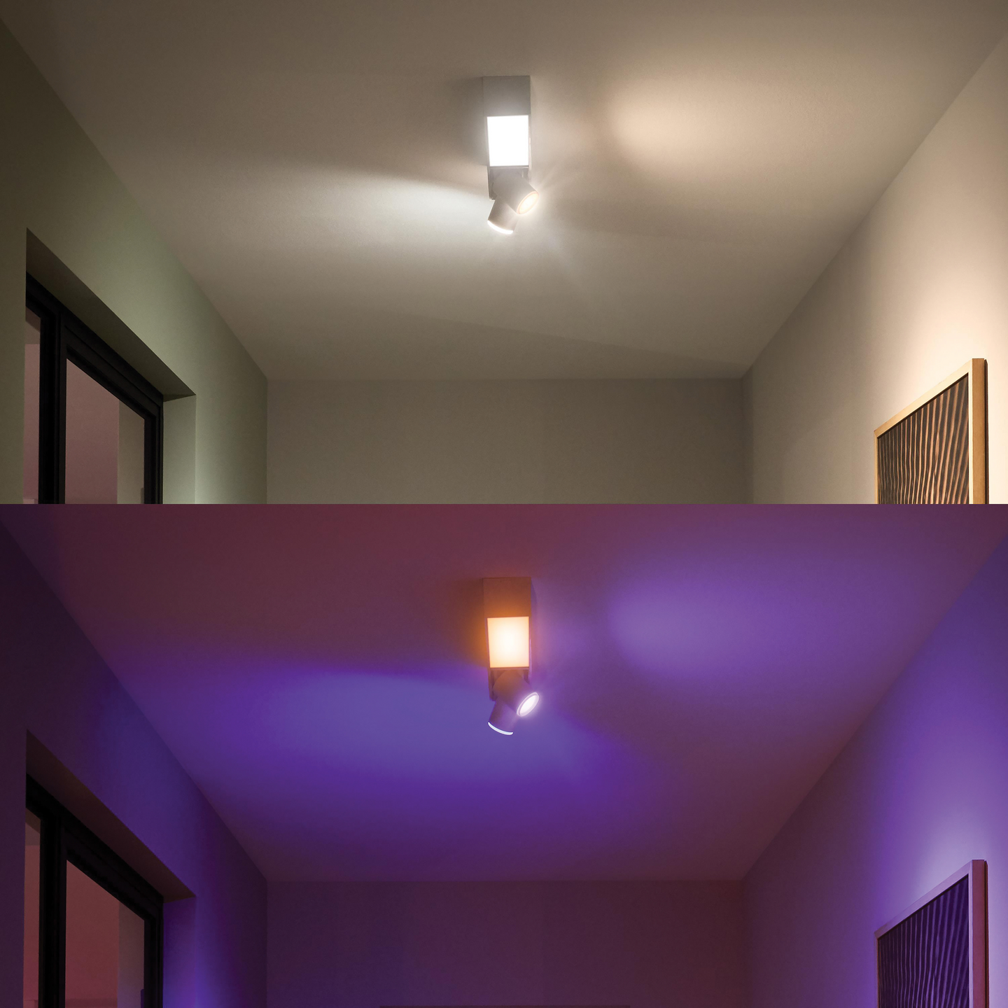 Kohdevalaisin Philips Hue Centris Valkoinen 2x4.2W 1410 LM - 1630 LM 2000-6500K