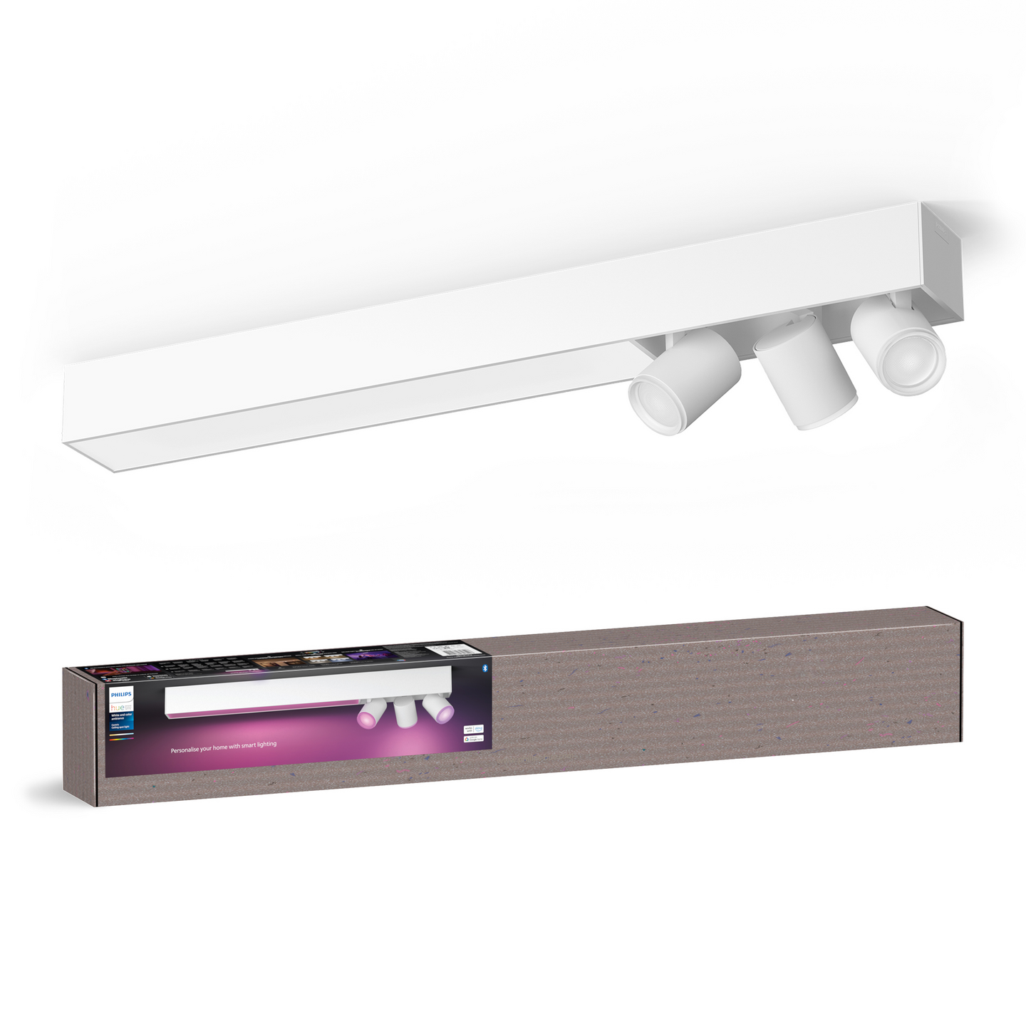 Kohdevalaisin Philips Hue Centris Valkoinen 3x4.2W 3010 LM - 3700 LM 2000-6500K