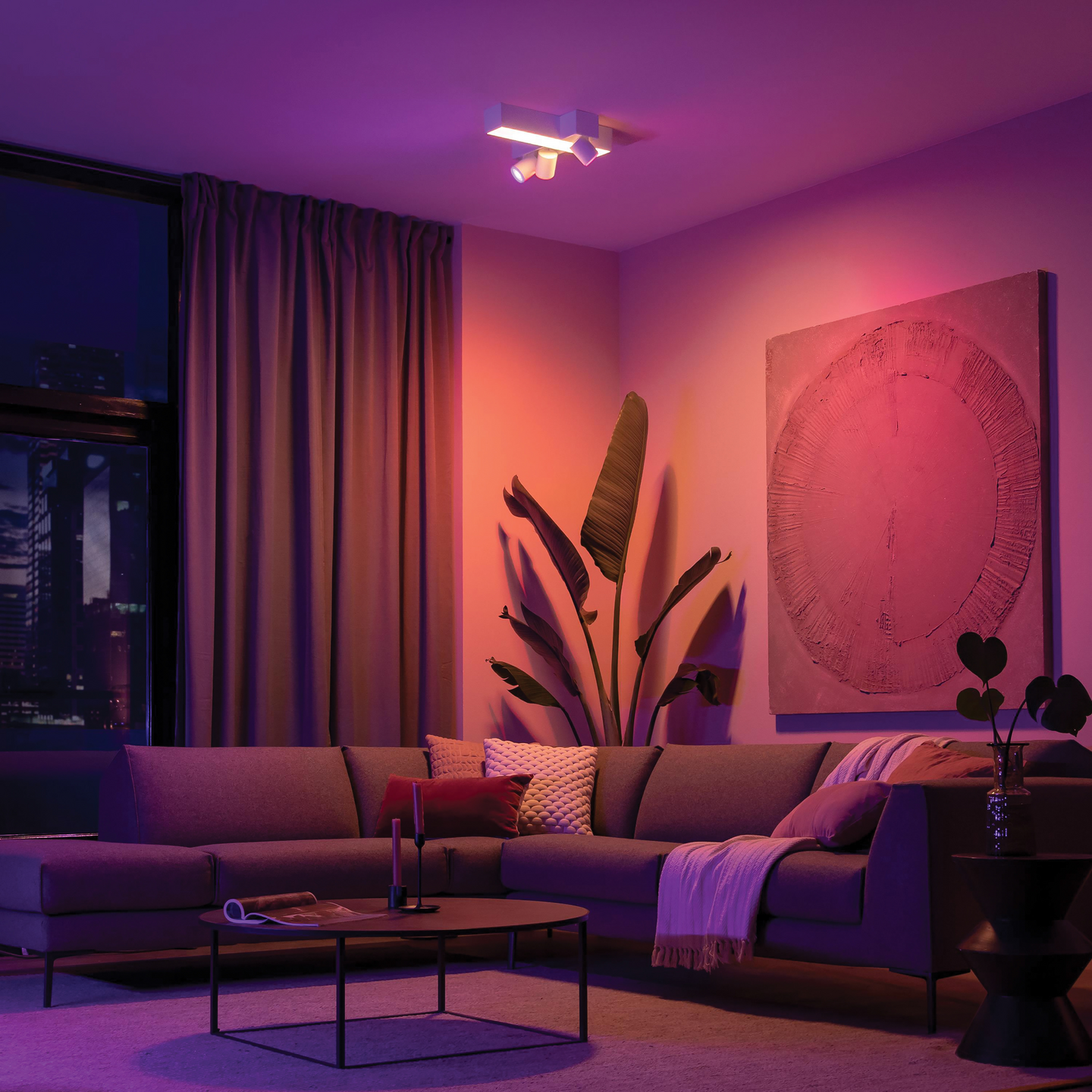 Kohdevalaisin Philips Hue Centris Valkoinen 3x4.2W 2530 LM - 2960 LM 2000-6500K