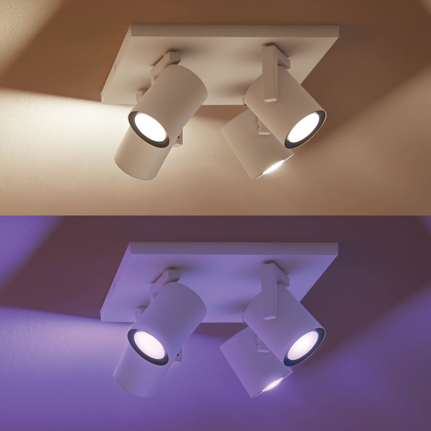 Kohdevalaisin Philips Hue Argenta Valkoinen 4x4.2W 1400 LM - 1600 LM 2000-6500K