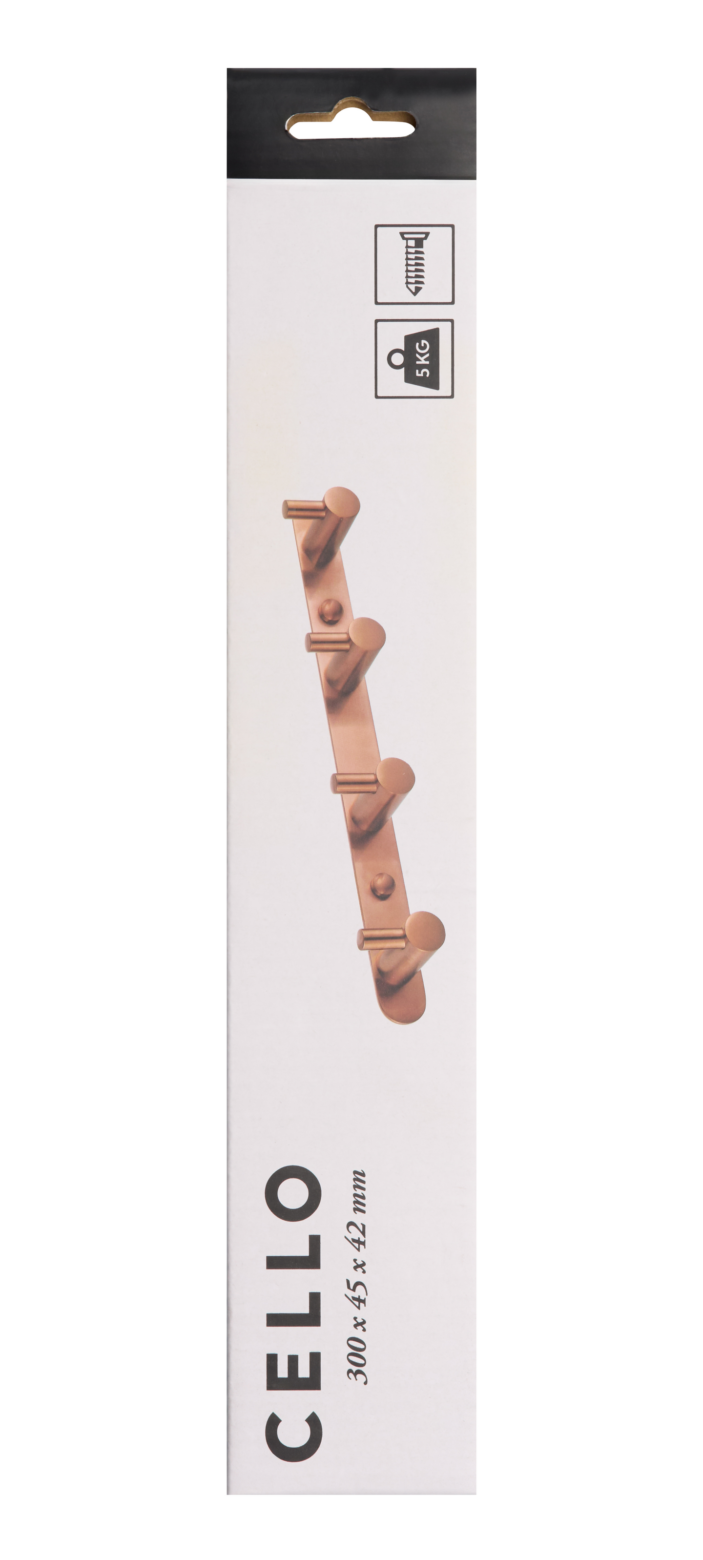 Pyyhekoukku Cello Orion 4-osainen kupari