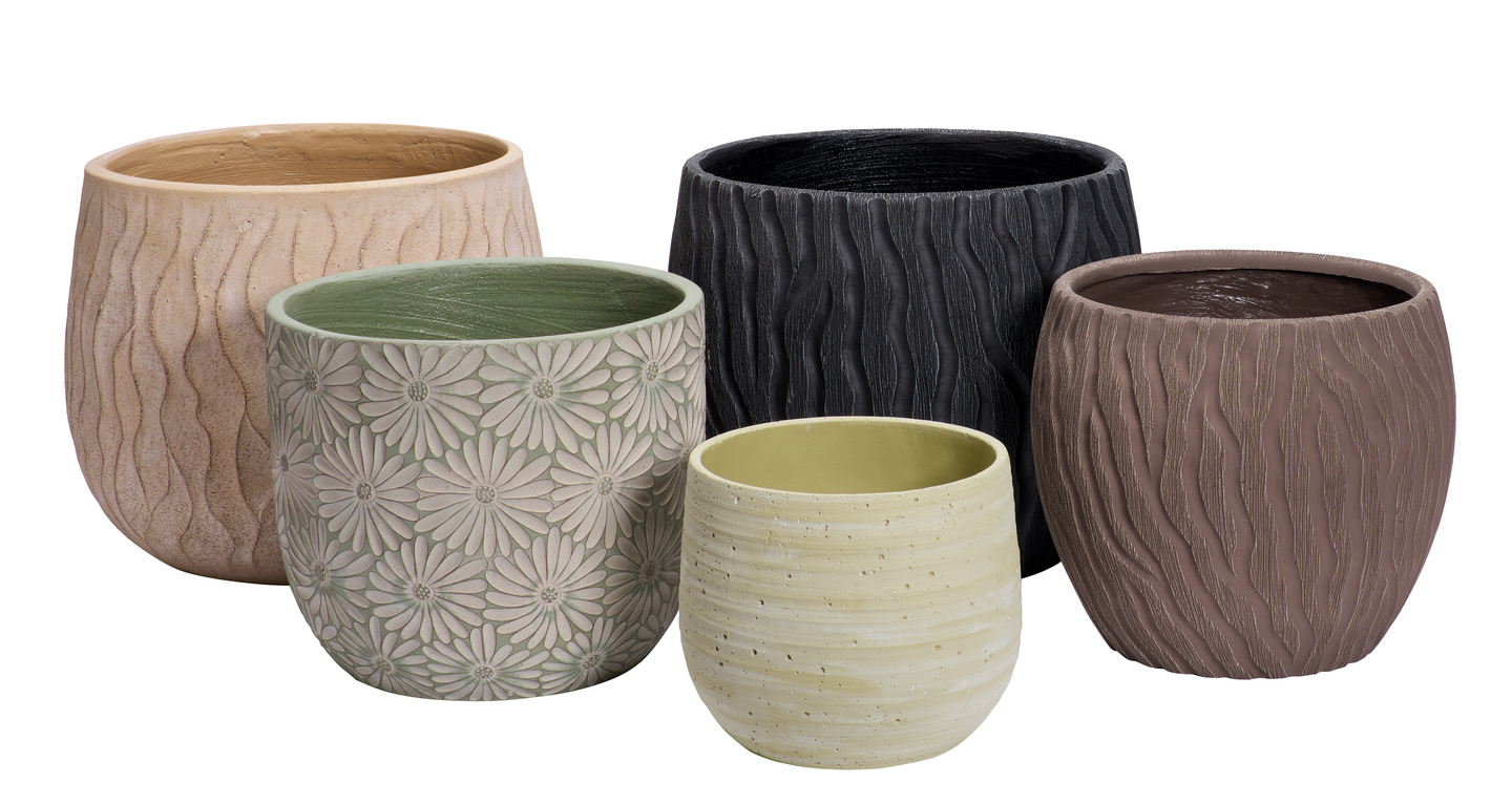 Ruukku Cello Flower 30cm vihreä