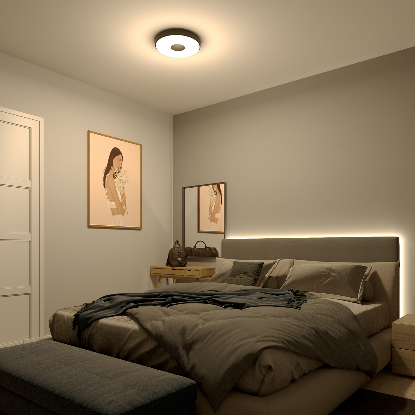 Kattovalaisin Philips Coiner SS RD 24W B 2700 LM - 2700K