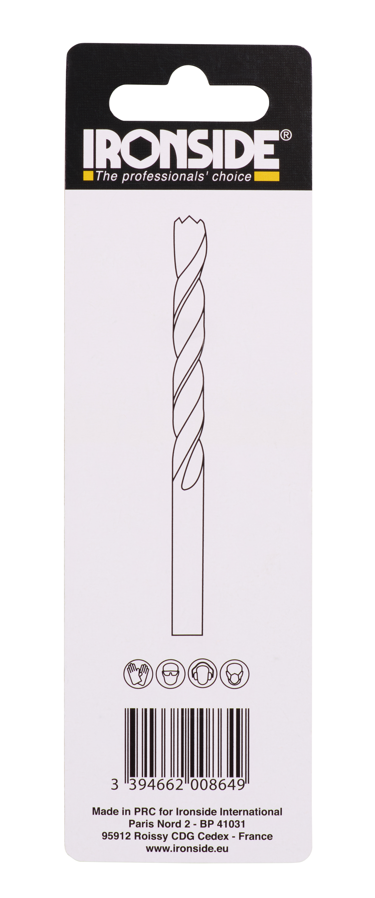 Metalliporanterä Ironside HSS-Co 5% 3,5x70mm (39mm)