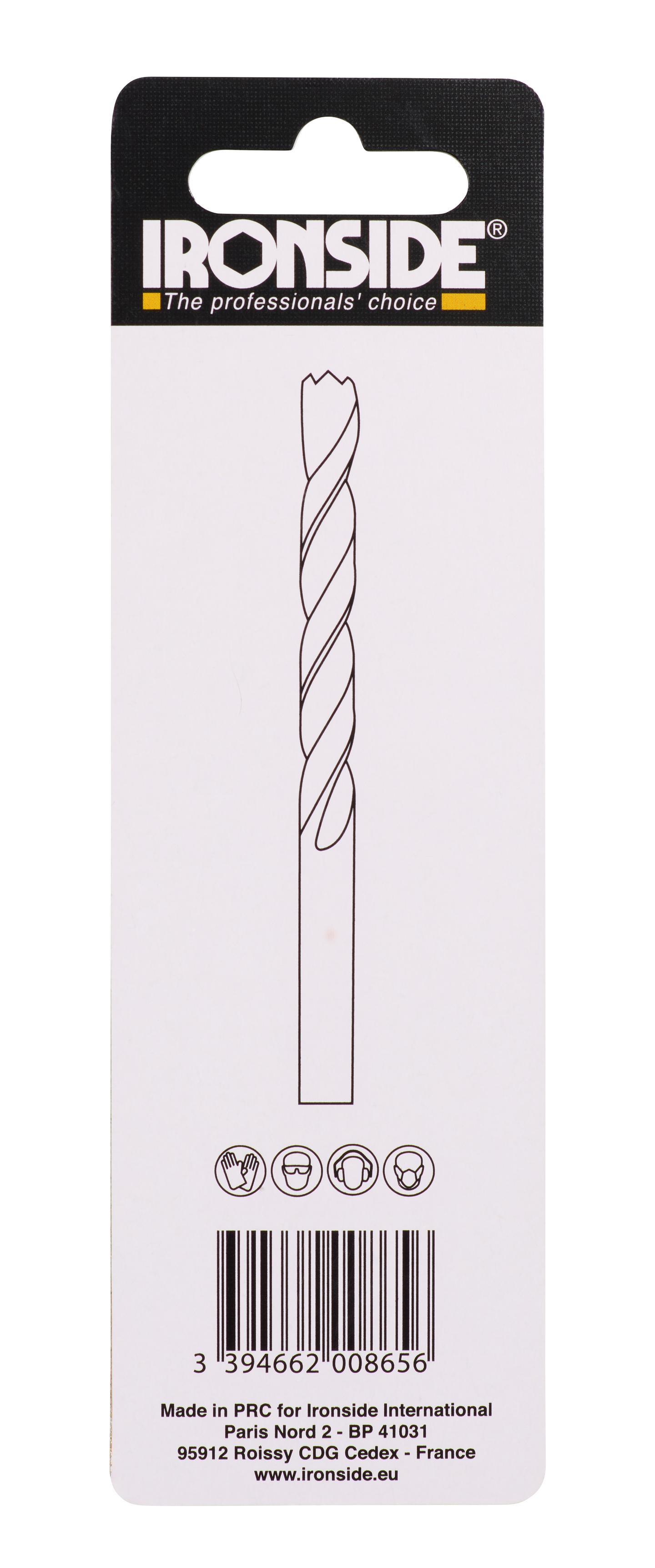 Metalliporanterä Ironside HSS-Co 5% 4x75mm (43mm)