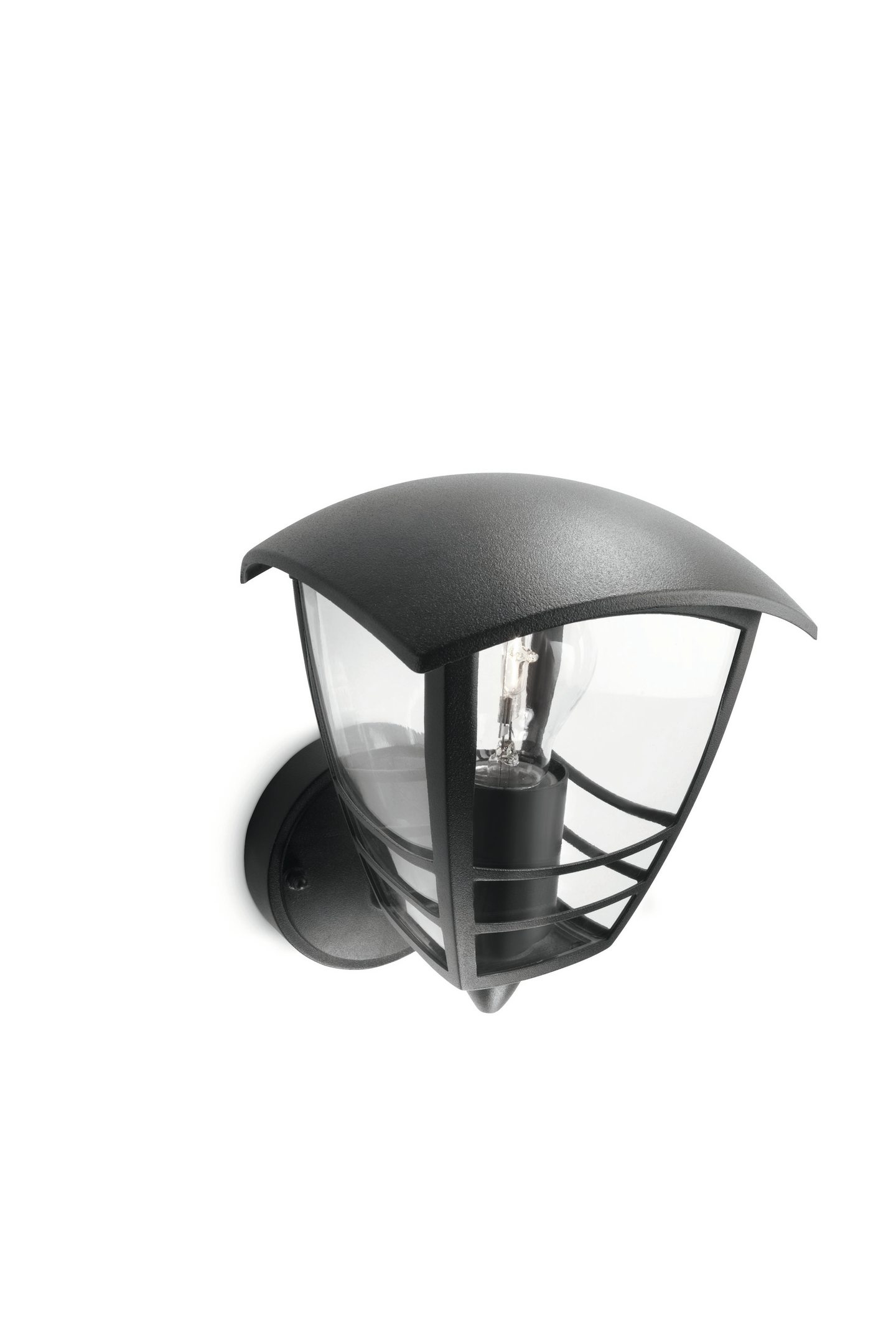 Ulkoseinävalaisin Philips Creek 60W E27 musta 153803016