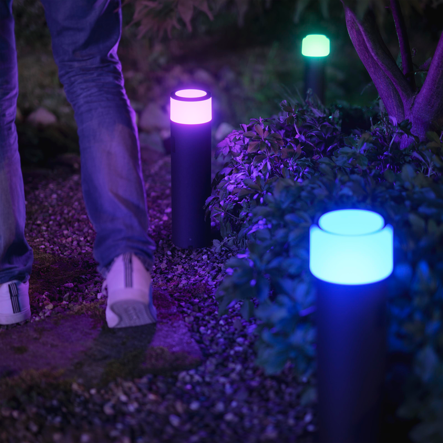 Pylväsvalaisin Philips Hue Calla suuri lisävalaisin musta