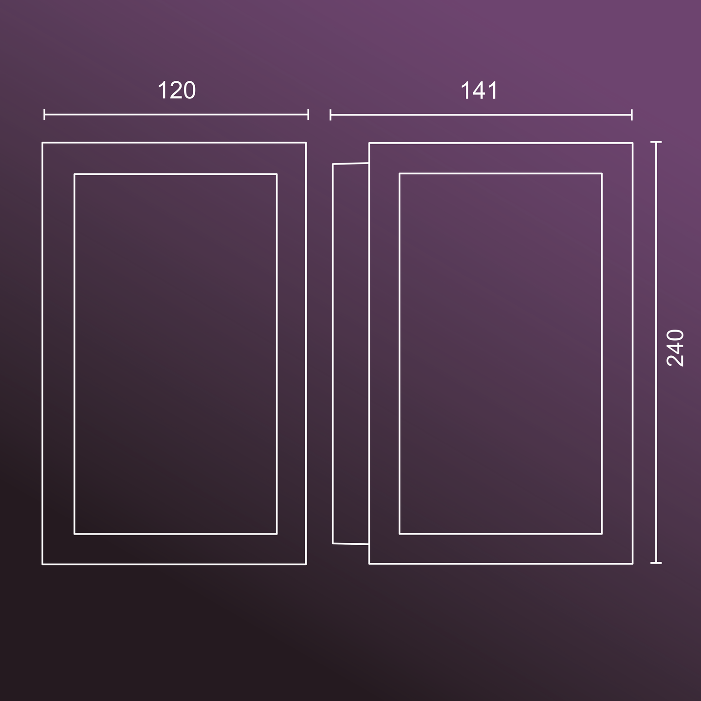 Ulkoseinävalaisin Philips Hue Impress 1200lm