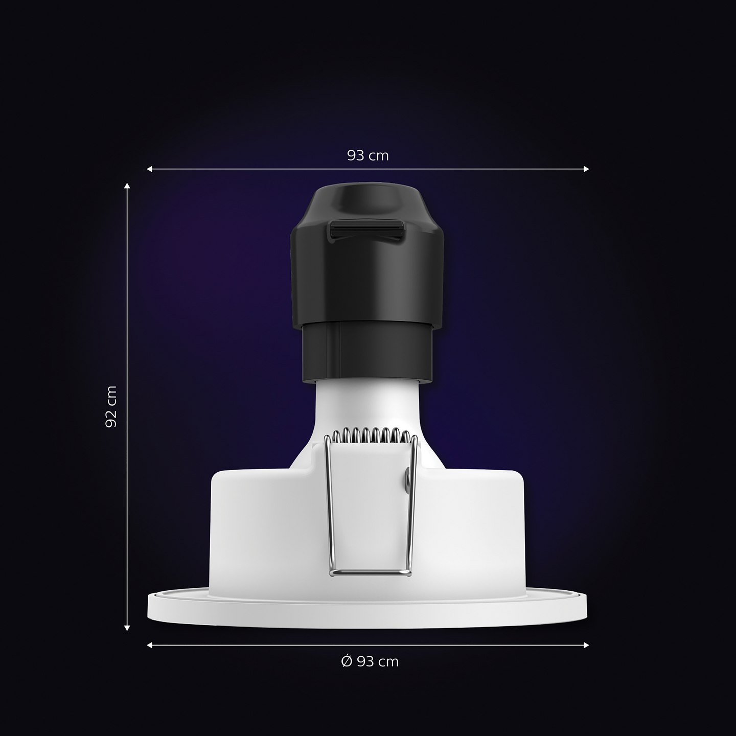 Kohdevalaisin Philips Hue Xamento Kromi 3x4.2W 1050 LM - 1200 LM 2000-6500K