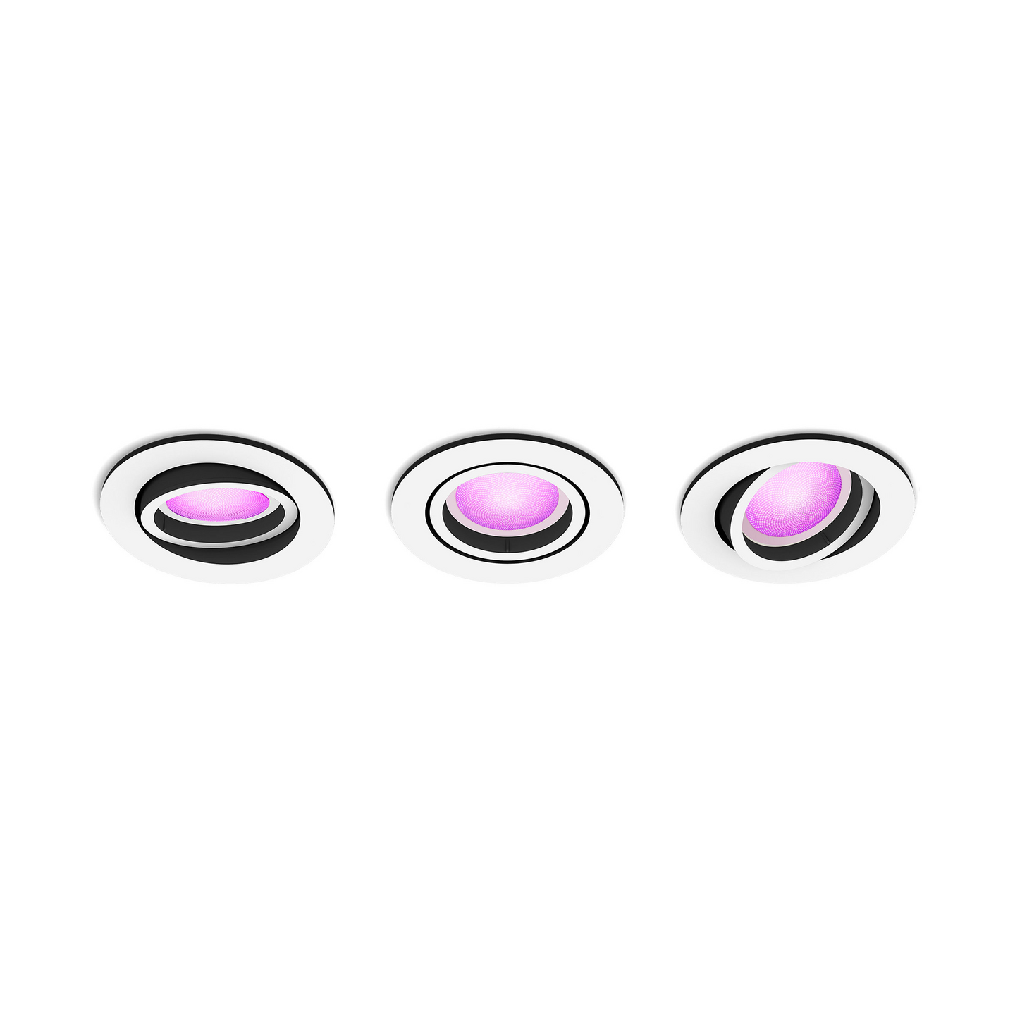 Uppospotti Philips Hue Centura valkoinen 3x4.2W 1050lm - 1200lm 2000-6500K