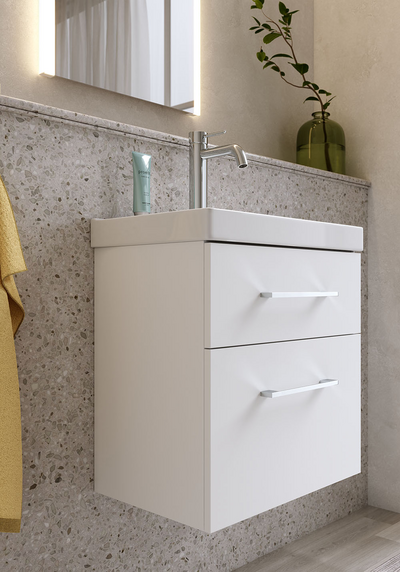 TVÄTTSTÄLLSSKÅP FIX TREND VIT MATT M TVÄTTSTÄLL 420