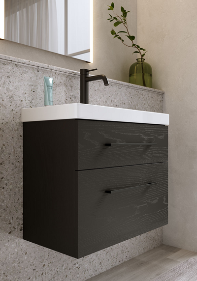 TVÄTTSTÄLLSSKÅP FIX TREND SVART TRÄ M TVÄTTSTÄLL 550