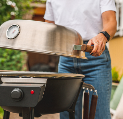 Sähkögrilli 48 LL Muurikka musta teräs