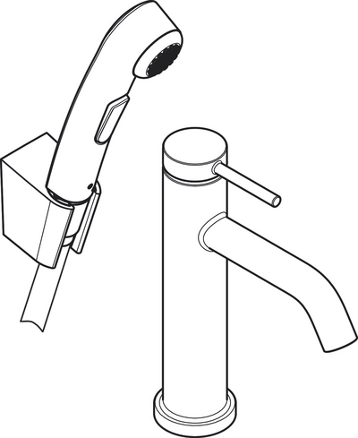 Pesuallashana Hansgrohe 73211000 Tecturis S110 bide kromi