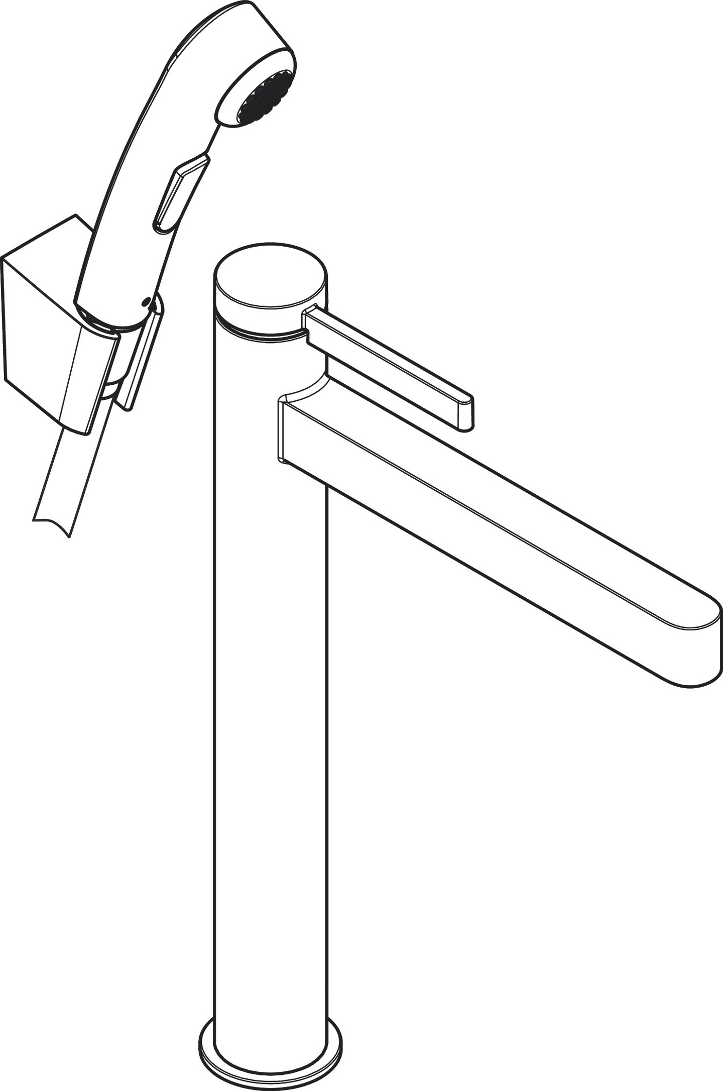 Pesuallashana Hansgrohe 76220000 Finoris bide 260 kromi