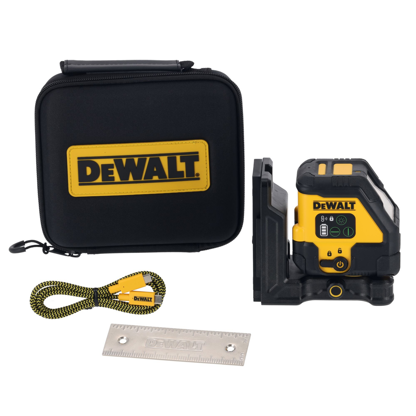 Linjalaser Dewalt DCLE14201GB vihreä