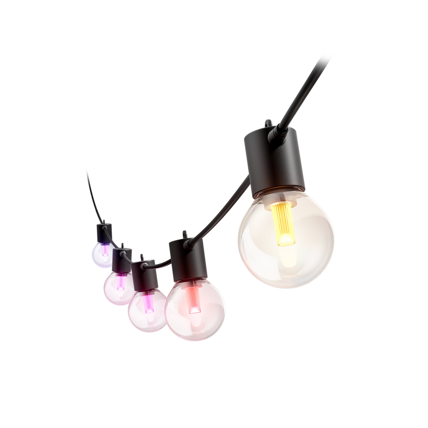 Led-valosarja PHILIPS HUE FESTAVIA Globe 10 7m 1000-20000K