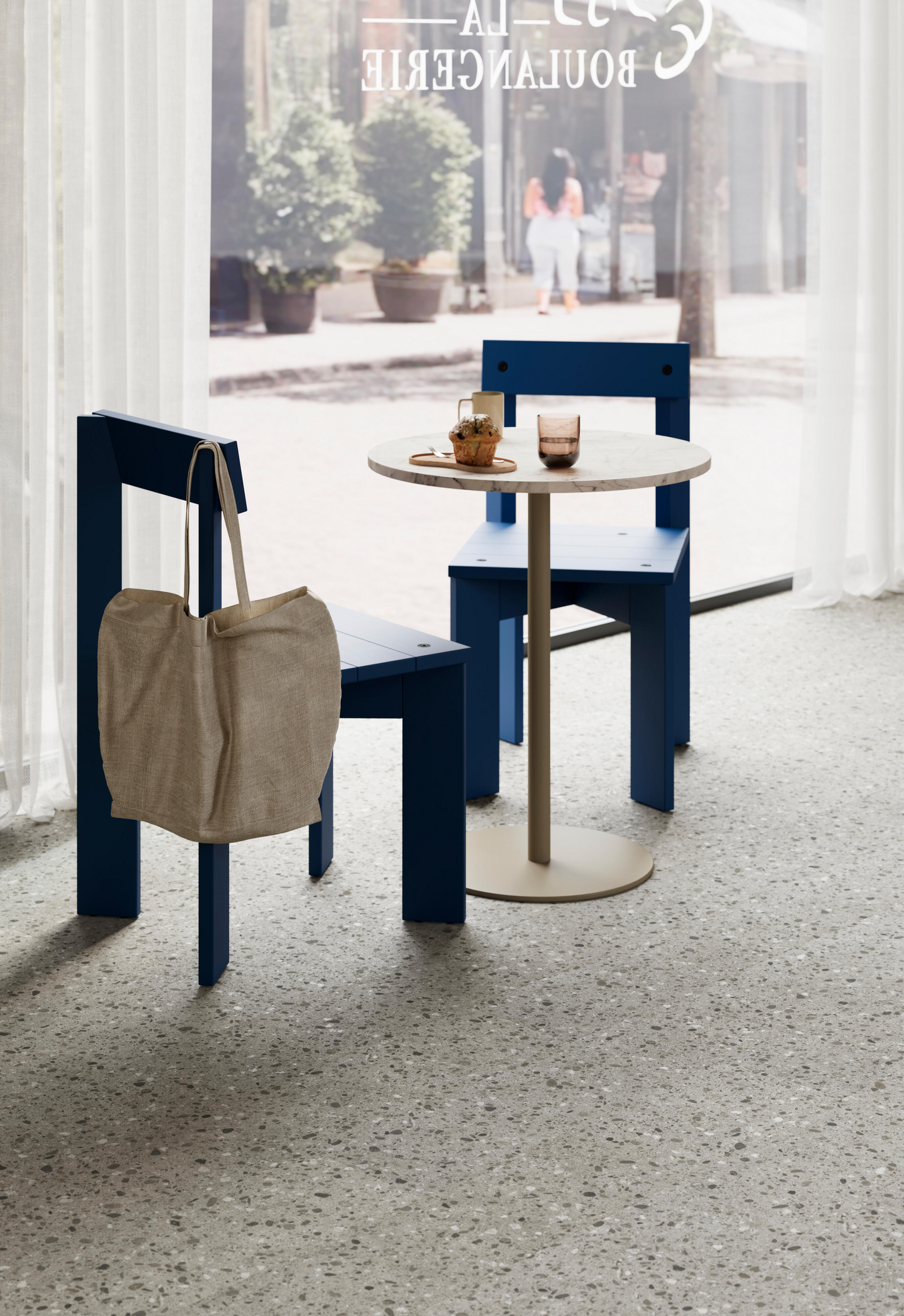 Korkeapainelattia Berry Alloc Orig. Botticini Terrazzo 1207x198mm KL34 1,91m²