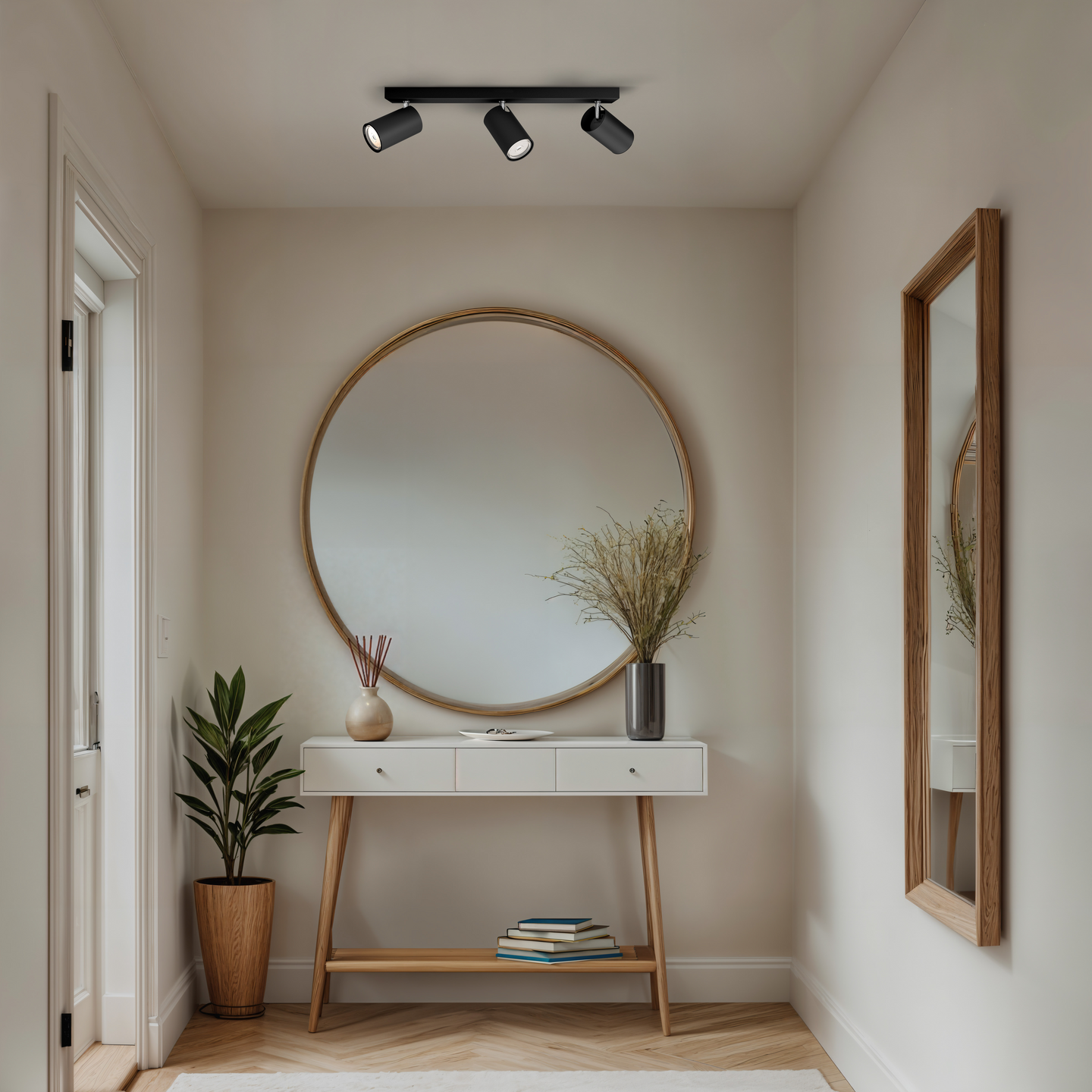 Spottivalaisin Philips myLiving Kosipo 3-osainen musta