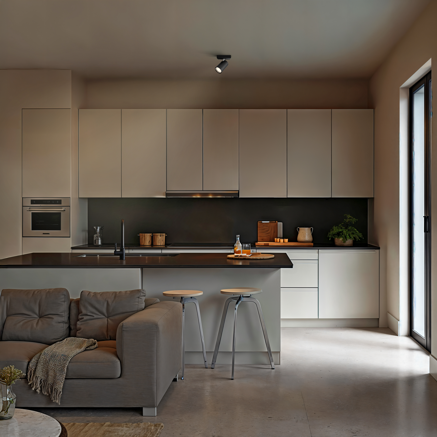 Spottivalaisin Philips myLiving Kosipo 1-osainen musta