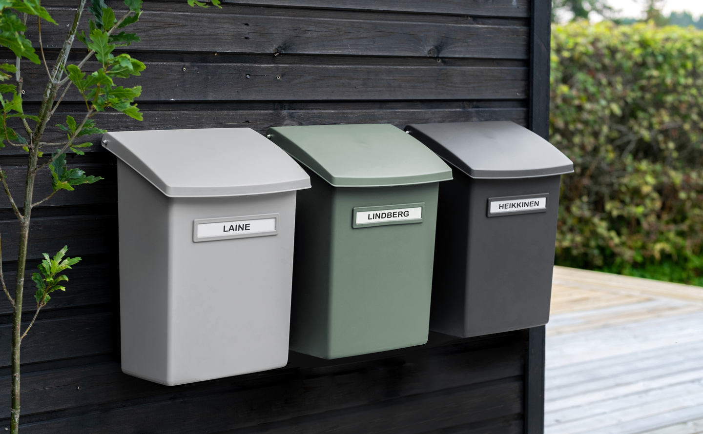 Postilaatikko Orthex hiekanharmaa