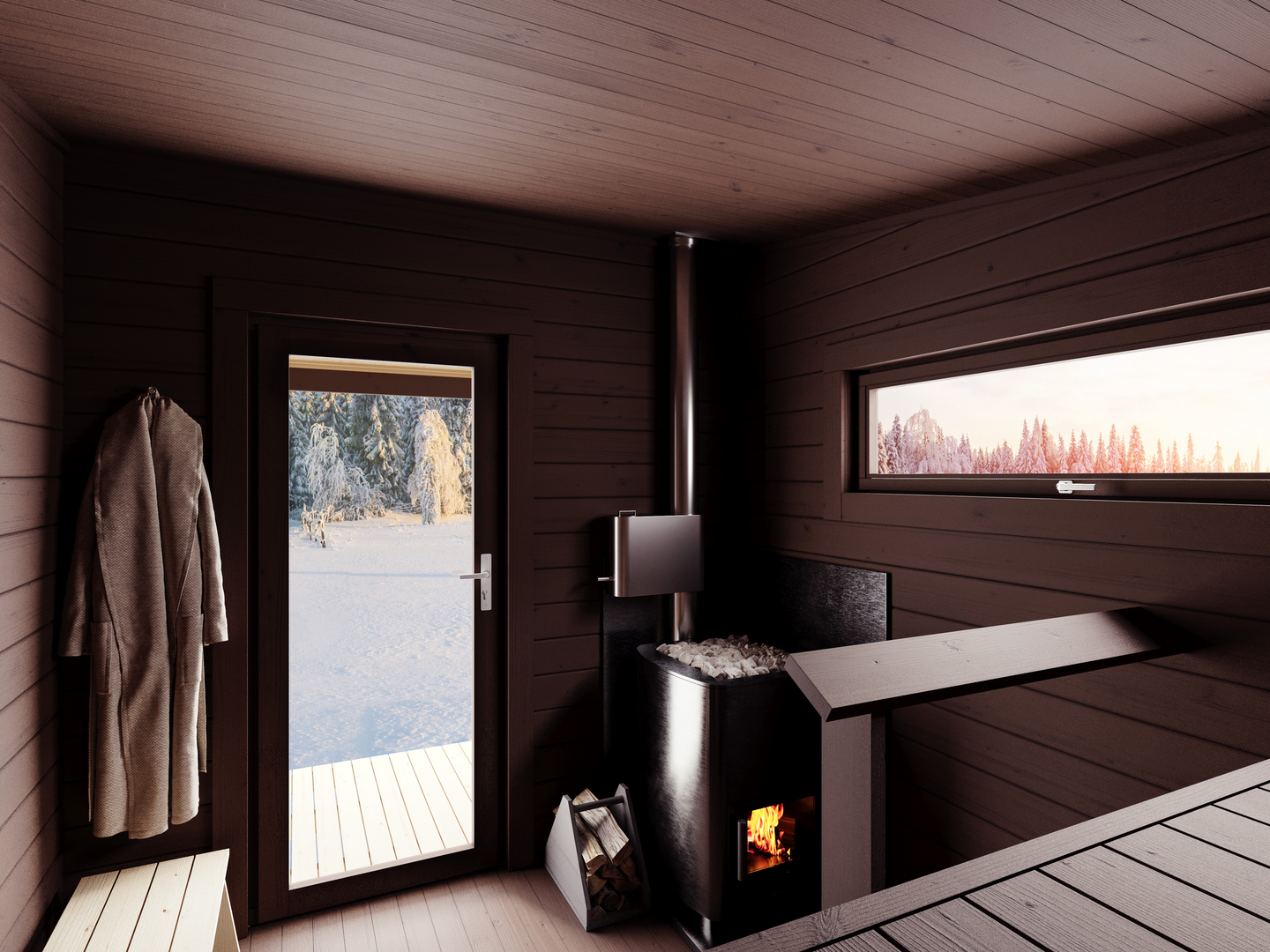 Pihasauna Luoman Kihu 13m²