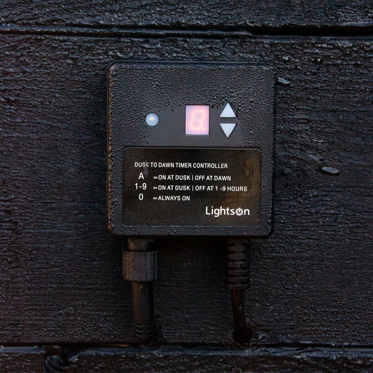 LJUSSENSOR lightson MED TIMER 150W