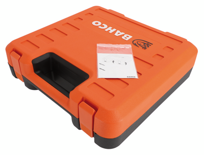 Hylsysarja Bahco 1/4" ja 1/2" 98-osainen