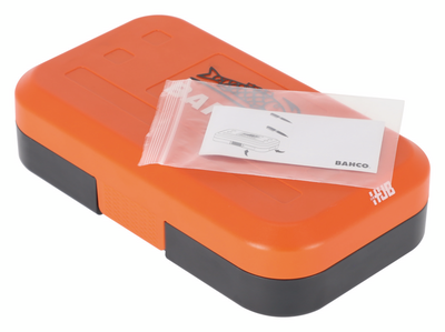 Hylsysarja Bahco 1/4" 34-osainen + räikkäruuvitaltta