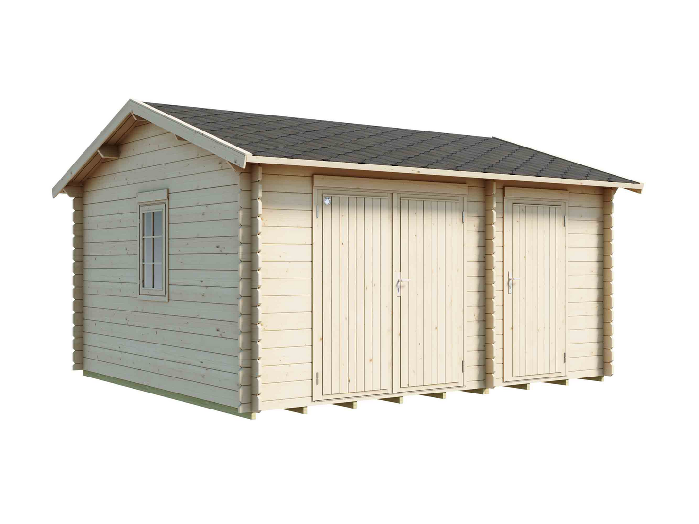 Pihavarasto Lillevilla Mustikka