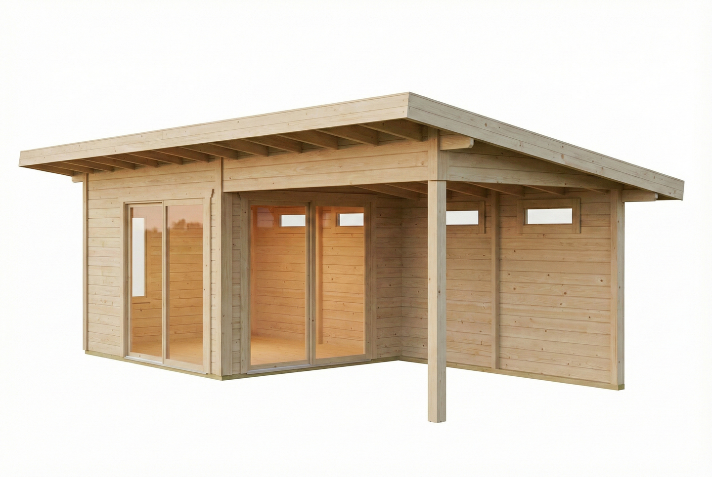 Pihatalo Cello Marielund 21,0m² liukuovet