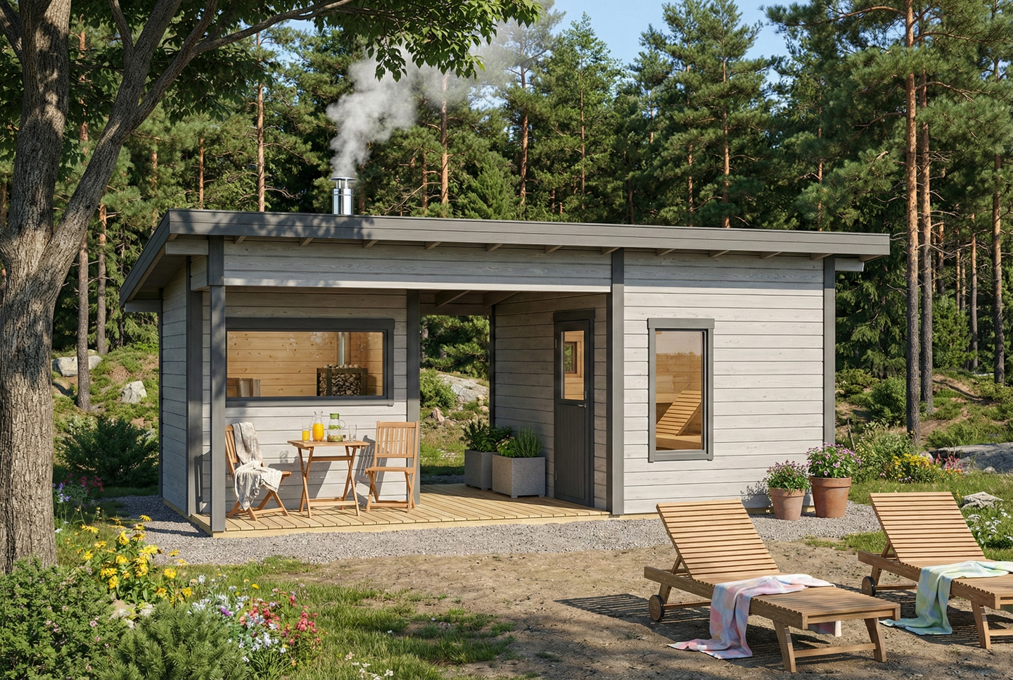 Sauna ja huone Cello Holmenkollen 21,3m²