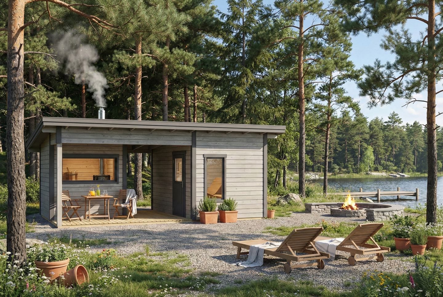 Sauna ja huone Cello Holmenkollen 21,3m²