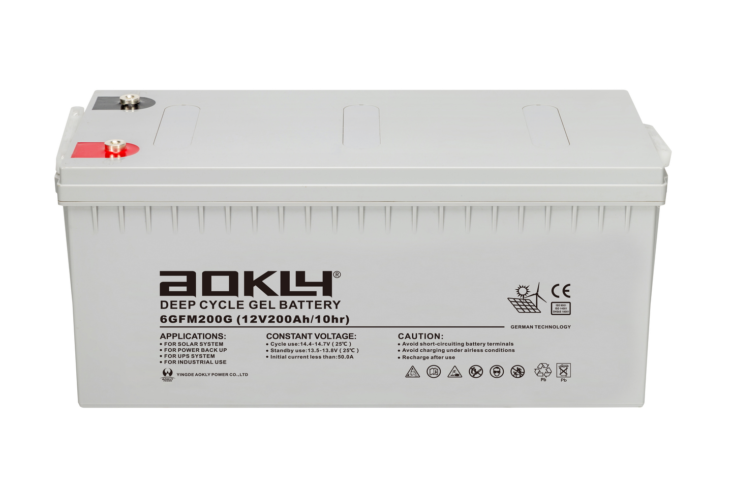 AGM-akku Aokly 12V 200Ah