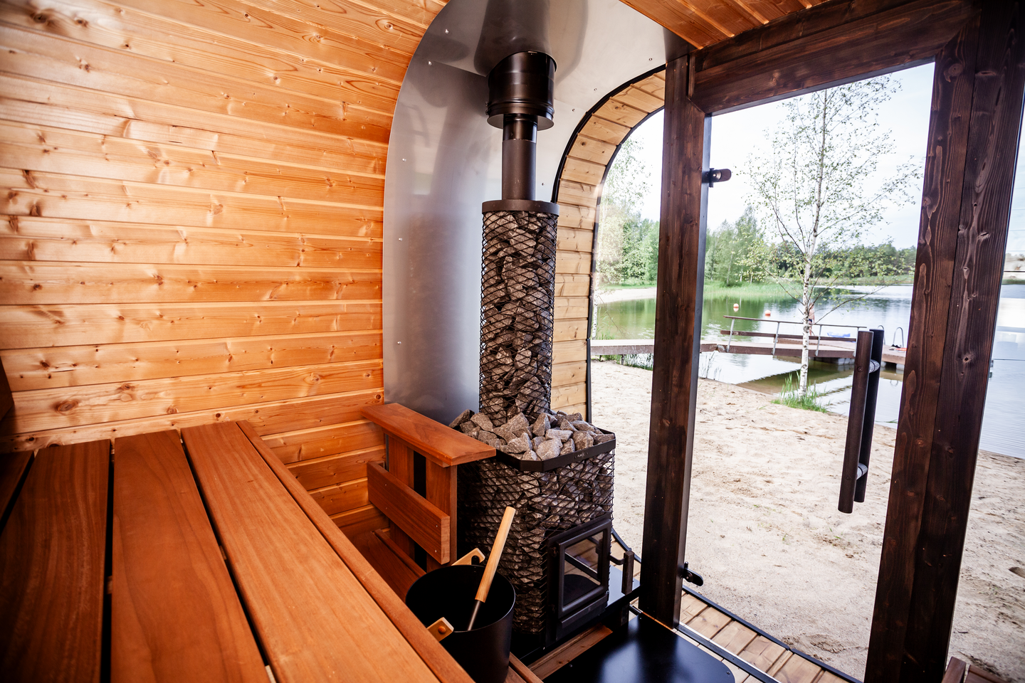 Kuubisauna Tommy 2300x2300x2400mm 900kg