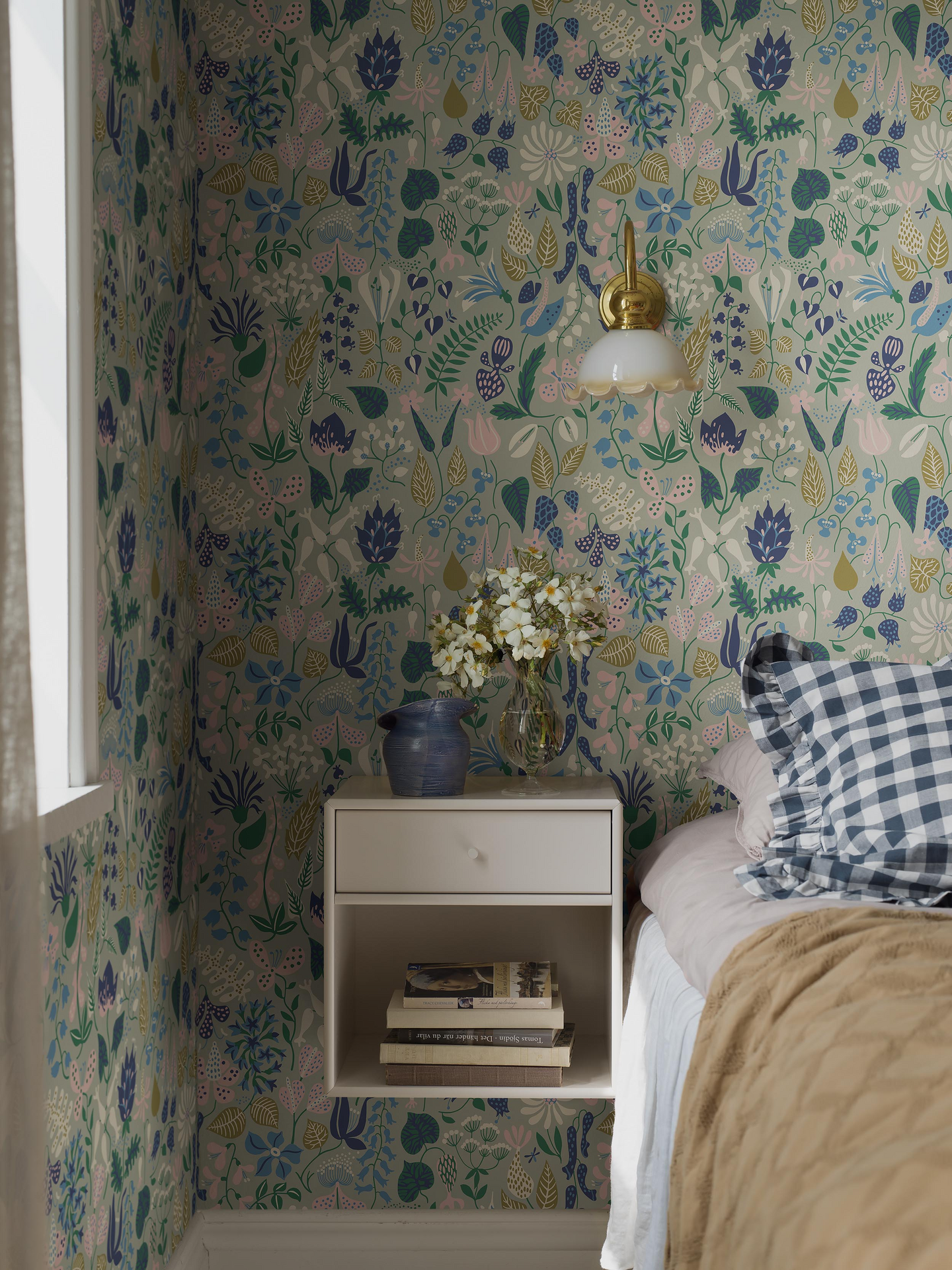 Kuitutapetti Scandinavian Designers 1370 Stig Lindberg Herbarium 10,05m