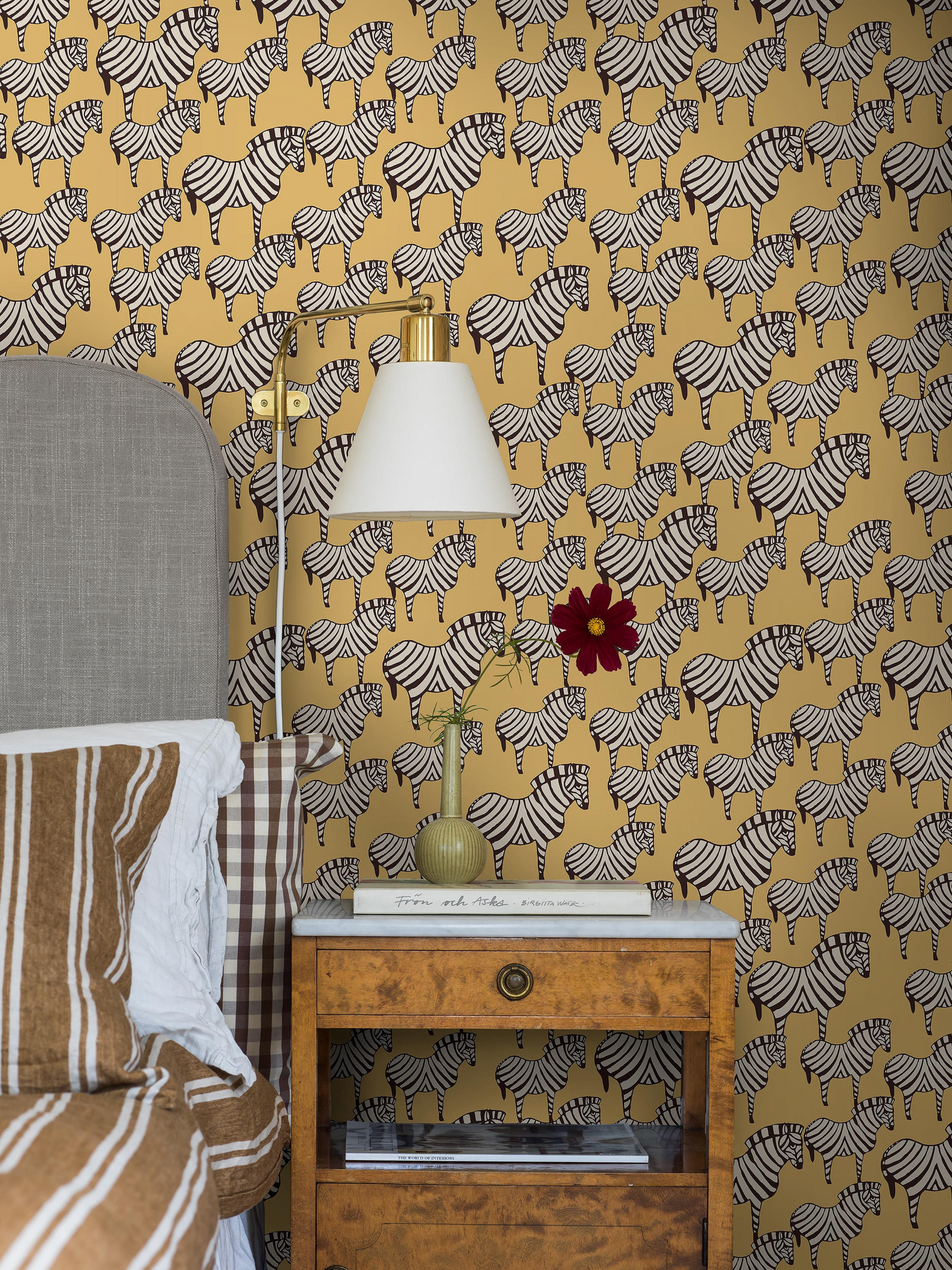 Kuitutapetti Scandinavian Designers 1378 Lisa Larson Zebra 10,05m