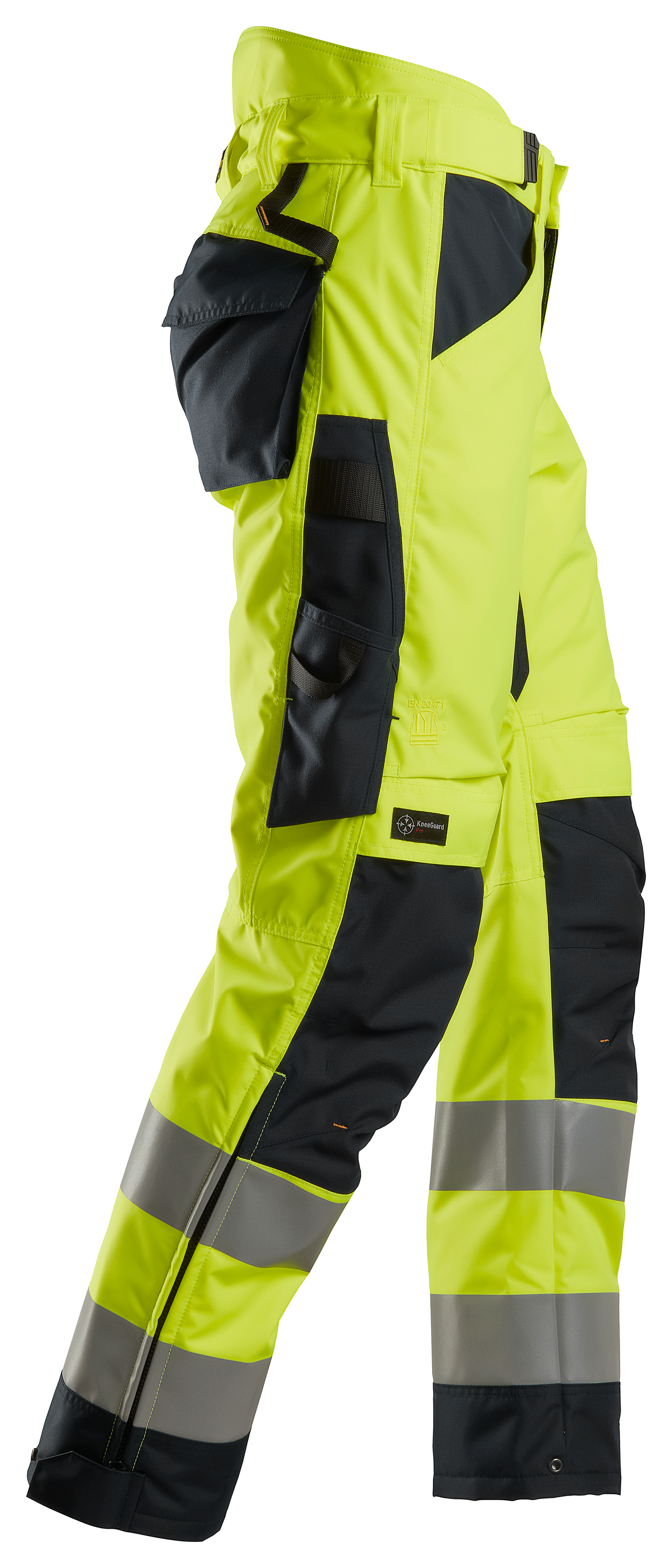 Talvihousut Snickers AllroundWork+ 37.5® Hi-Vis lk 2 6639-6604 keltainen koko XL