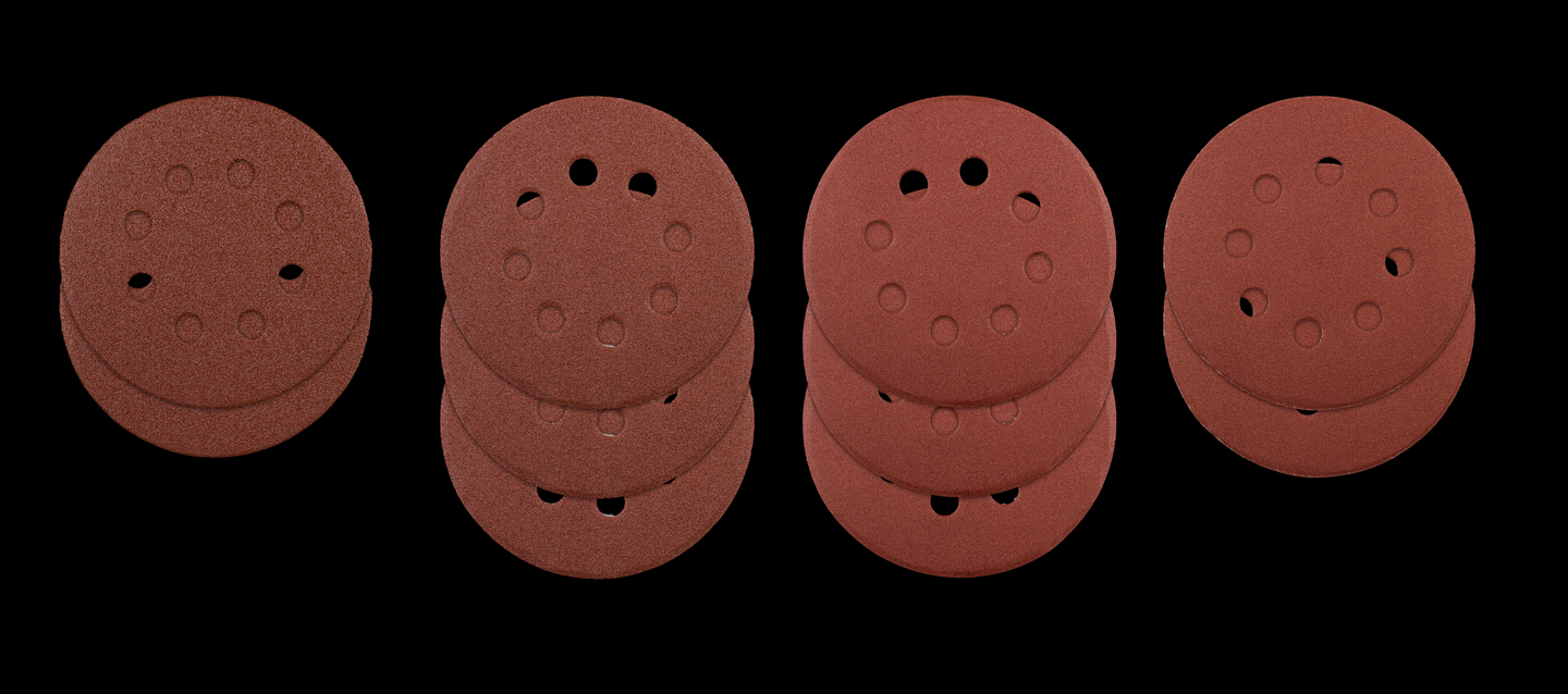 Hiomapaperi Ryobi RO125A10 10 kpl lajitelma 125mm epäkeskohiomakoneille