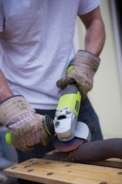 Akkukulmahiomakone Ryobi RA18AG-0 18V ONE+ runko