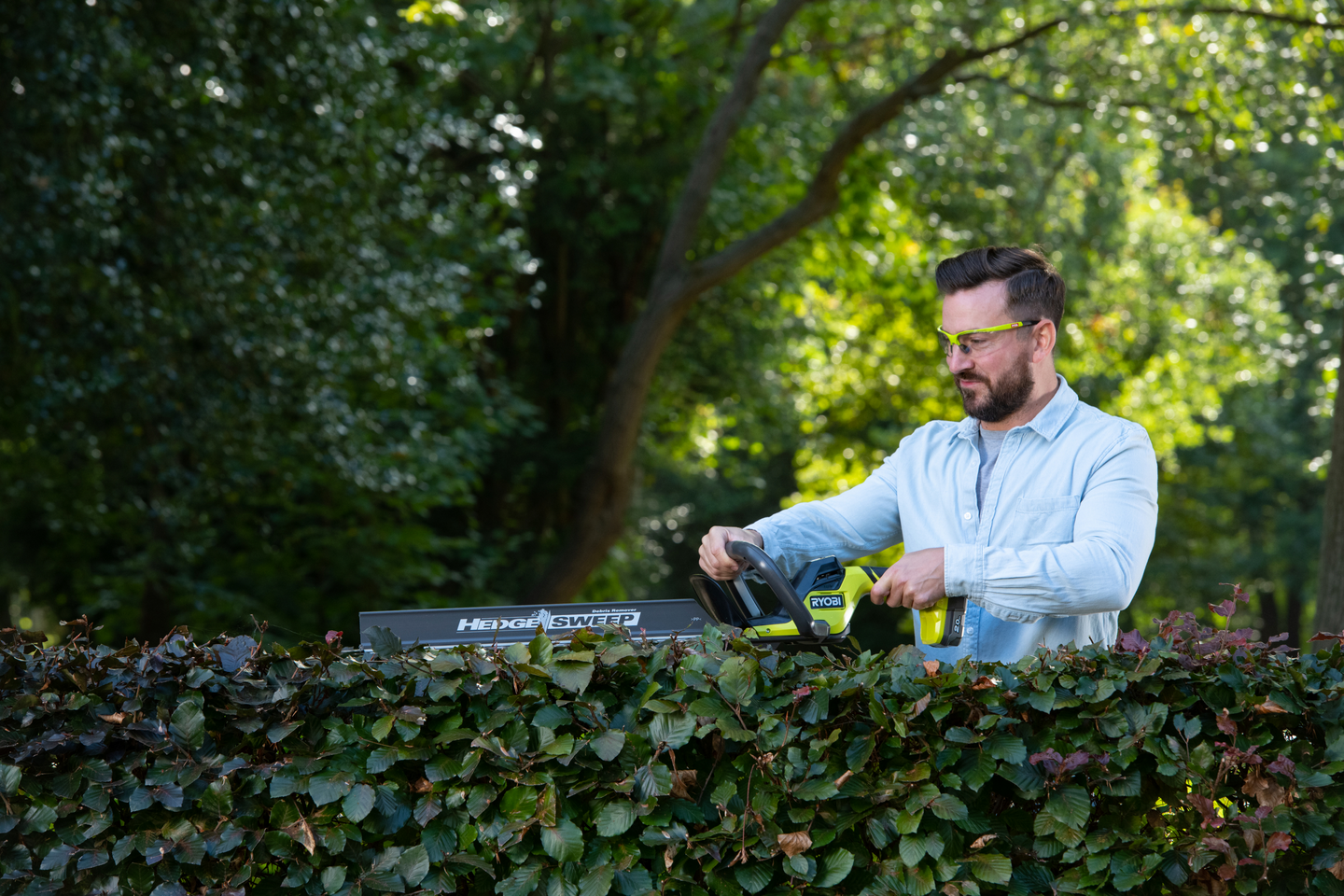 Akkupensasleikkuri Ryobi RY18HT55A-0 18V ONE+ runko