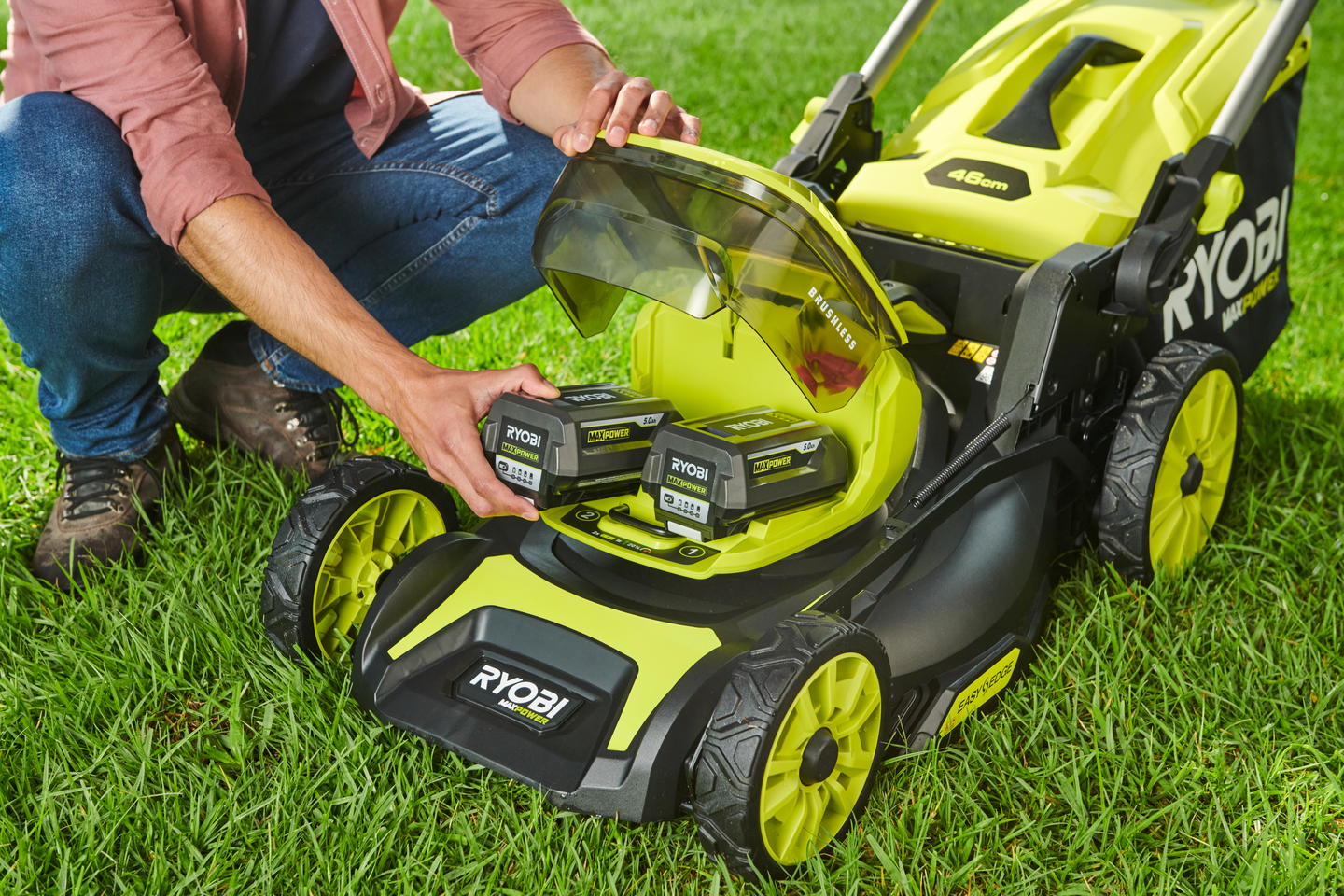 Akkuruohonleikkuri Ryobi RY36LMXSP46A-150 36V Max Power 1x5,0Ah