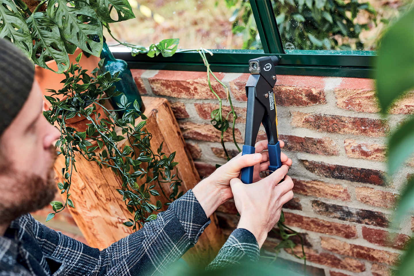 Vetoniittipihti Rapid RP60 360° Multi