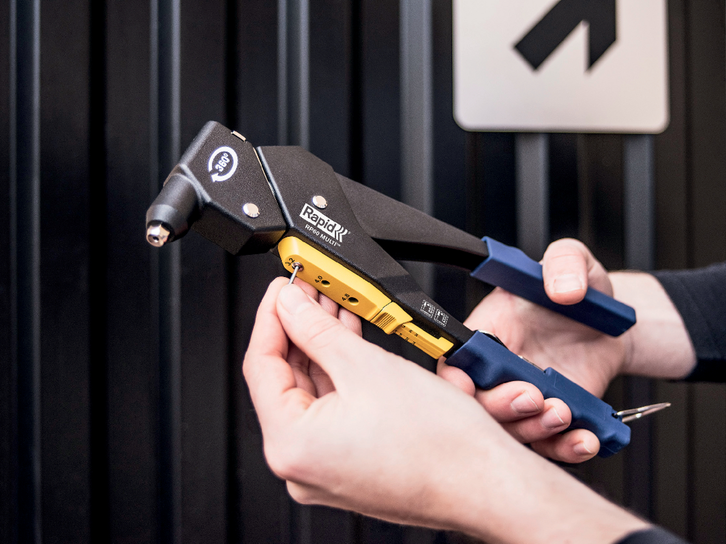 Vetoniittipihti Rapid RP60 360° Multi