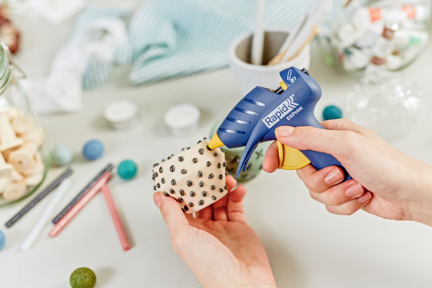 Kuumaliimapistooli Rapid Point 7mm