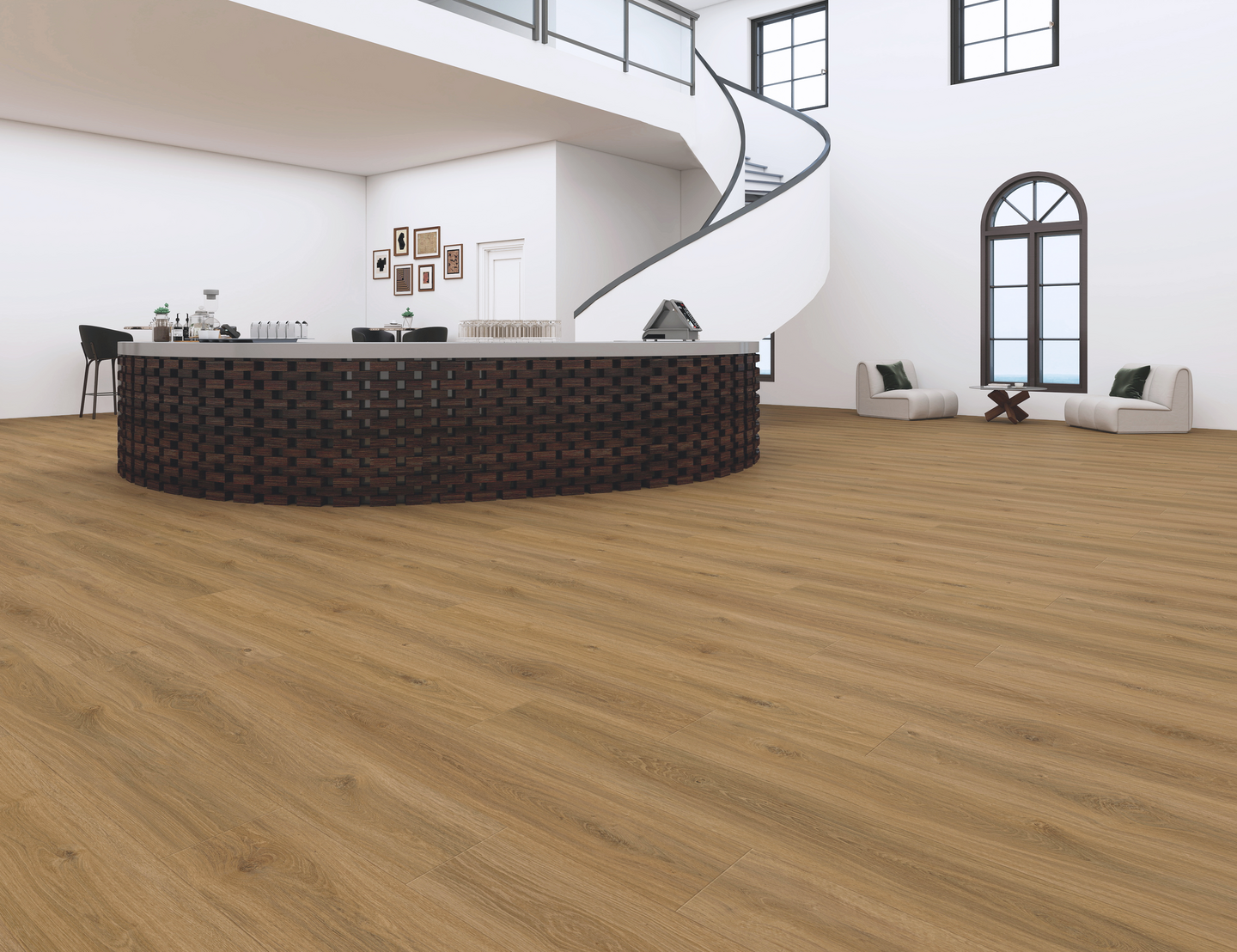 Vinyylilankku liimattava Excellence GD55 Macadamia KL33 1524x228,6x2,5mm
