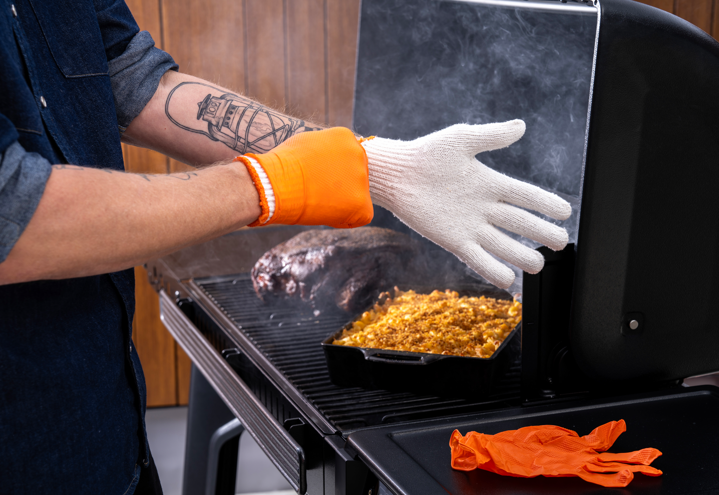 Valmistelu- ja tarjoiluhanskat traeger
