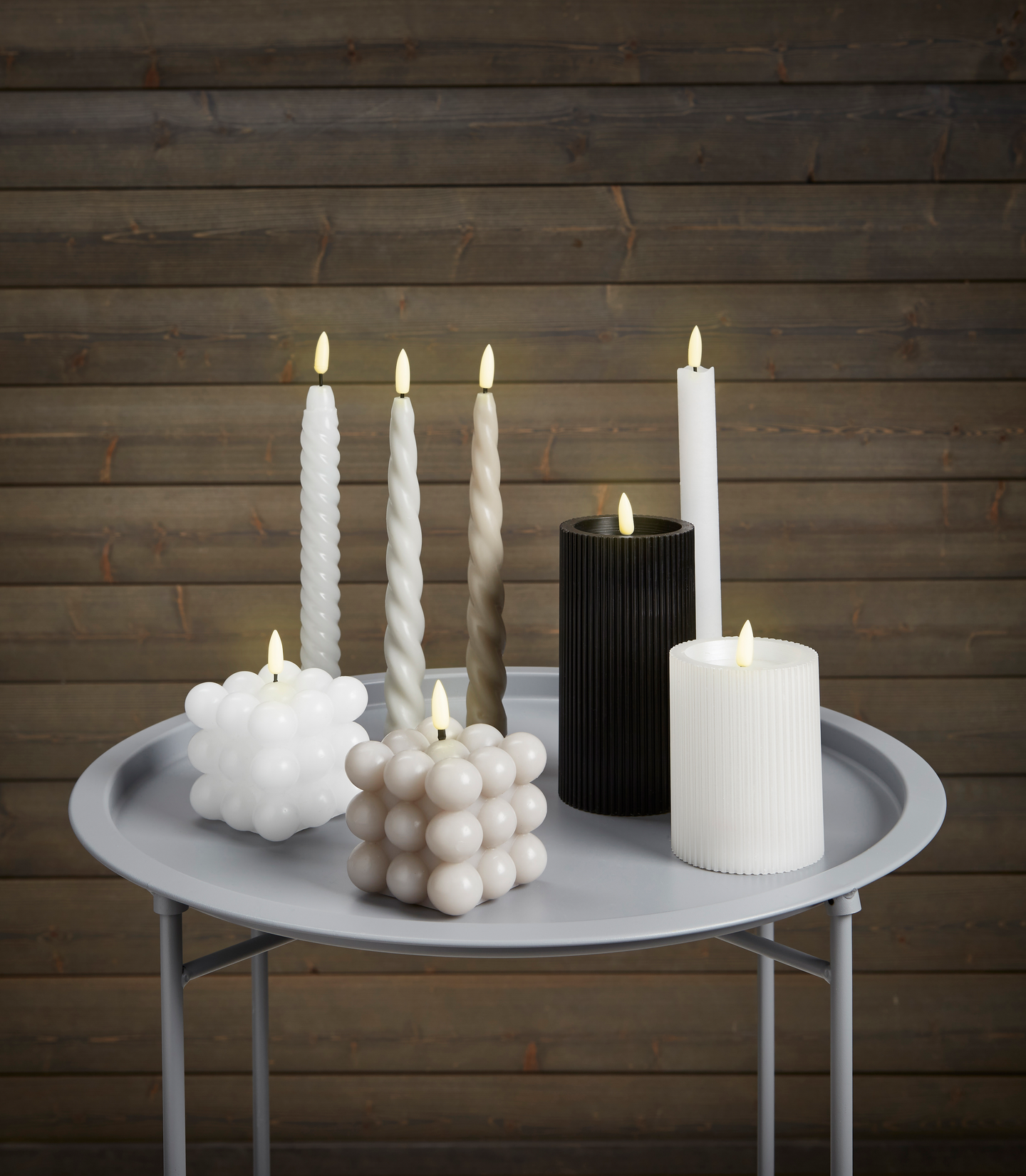 LED CROWN CANDLE 25CM