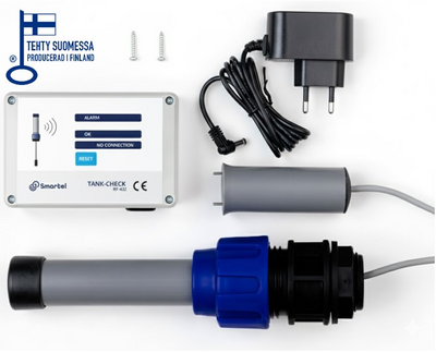 Langaton täyttymishälytin Smartel RF-432 pintavahti lokasäiliö